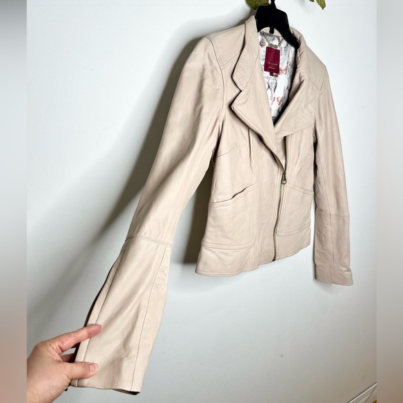 Ted Baker ‘Hanni’ Leather Jacket - Picture 5 of 15